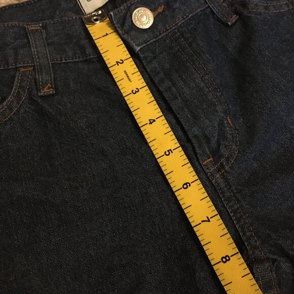 GAP Navy Blue Side-Slit 100% Cotton Capris - Picture 15 of 15